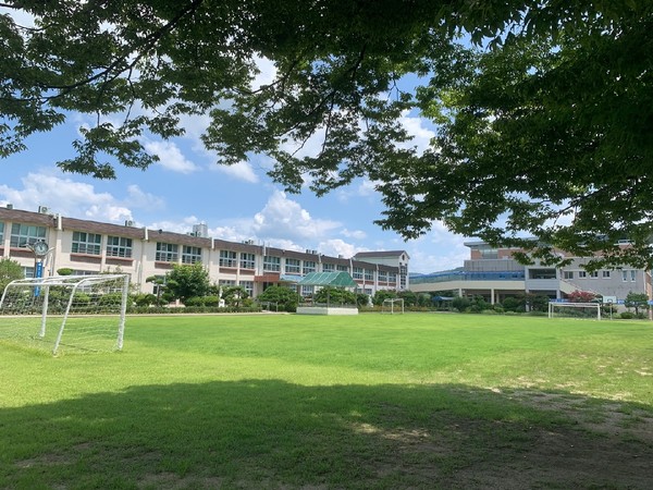   장성 서삼초등학교 전경